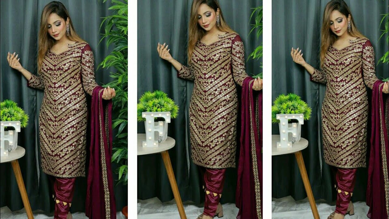 Latest Party Wear Suit Design 2022