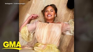 Chrissy Teigen reveals she is 4 weeks sober l GMA