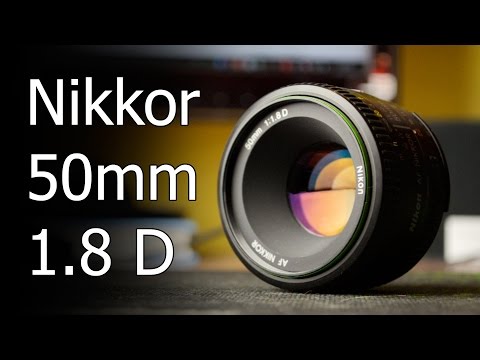 Обзор объектива, Nikkor 50mm 1.8D для съемки видео