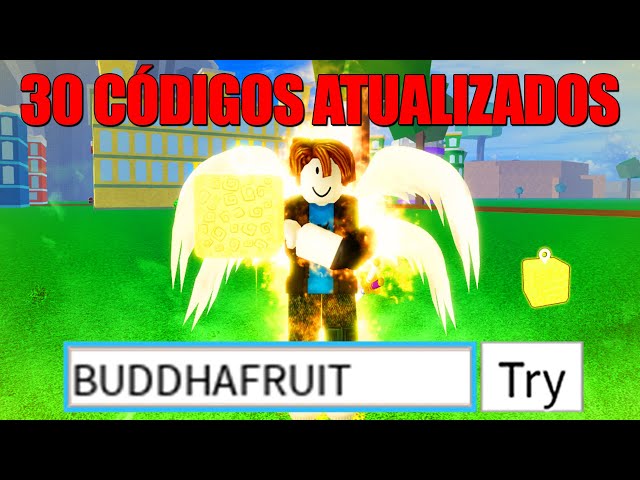 NOVO CÓDIGO DA FRUTA BUDDHA + TODOS OS CÓDIGOS ATUALIZADOS DE 2023 DO UPDATE  20 NO BLOX FRUITS 