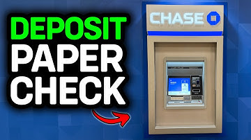 How To Deposit Paper Check At Chase Bank ATM 2025 (Easy Guide!)