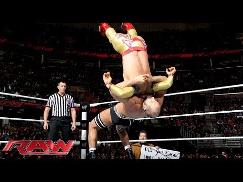 Rey Mysterio & Sin Cara vs. The Real Americans: Raw, Jan. 27, 2014