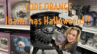 Code Orange JoAnn has Halloween