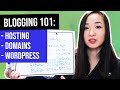 What is Hosting, Domains, and Wordpress? Blogging 101