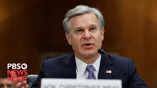 WATCH LIVE: FBI Director Wray delivers remarks on the law enforcement agency’s priorities