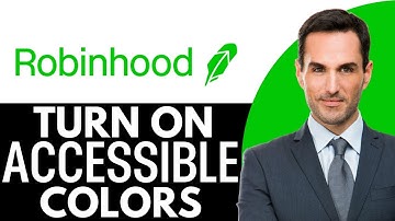 Toegankelijke kleuren inschakelen op Robinhood – (2025) Stap voor stap