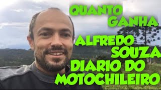 QUANTO GANHA UM YOUTUBER (ALFREDO SOUZA DO DIARIO DO MOTOCHILEIRO) ATUALIZADO 2023