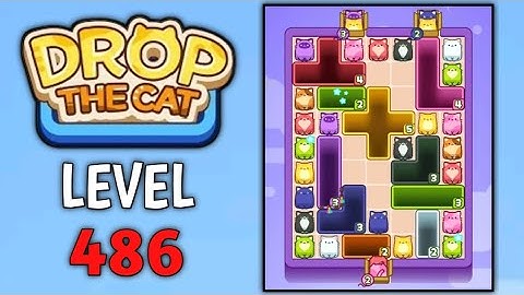 Drop The Cat Level 486