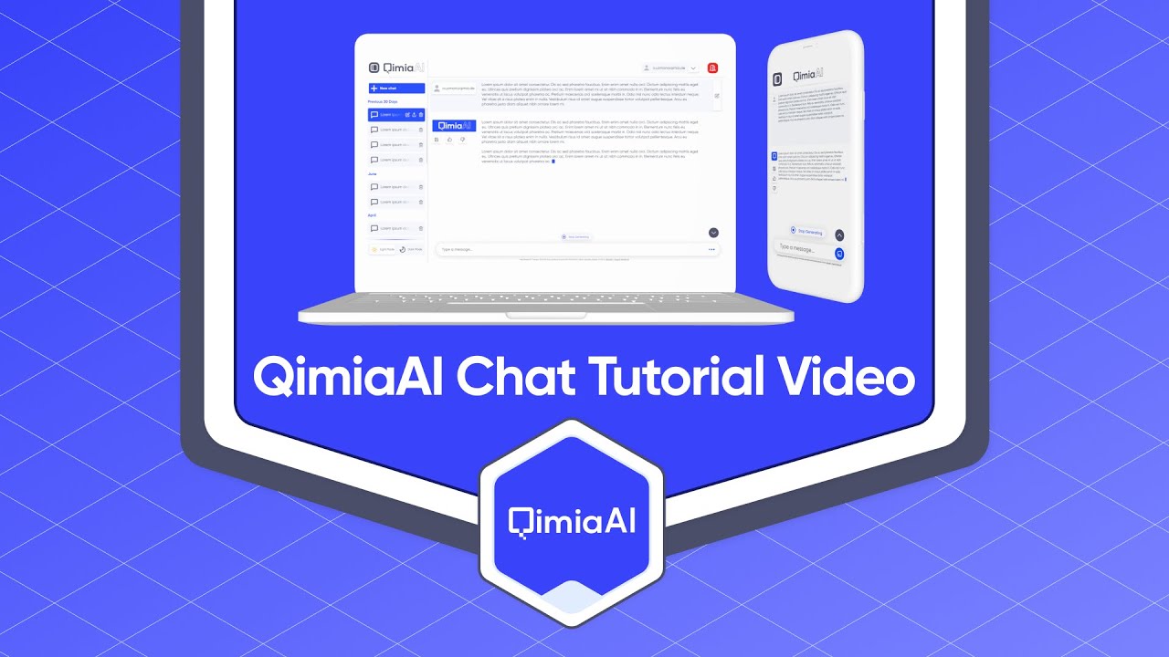 QimiaAI Chat UI Tutorial Video