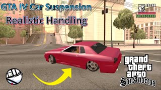 How to Install GTA IV Handling Mod in GTA San Andreas | Cars Suspension Mod screenshot 2