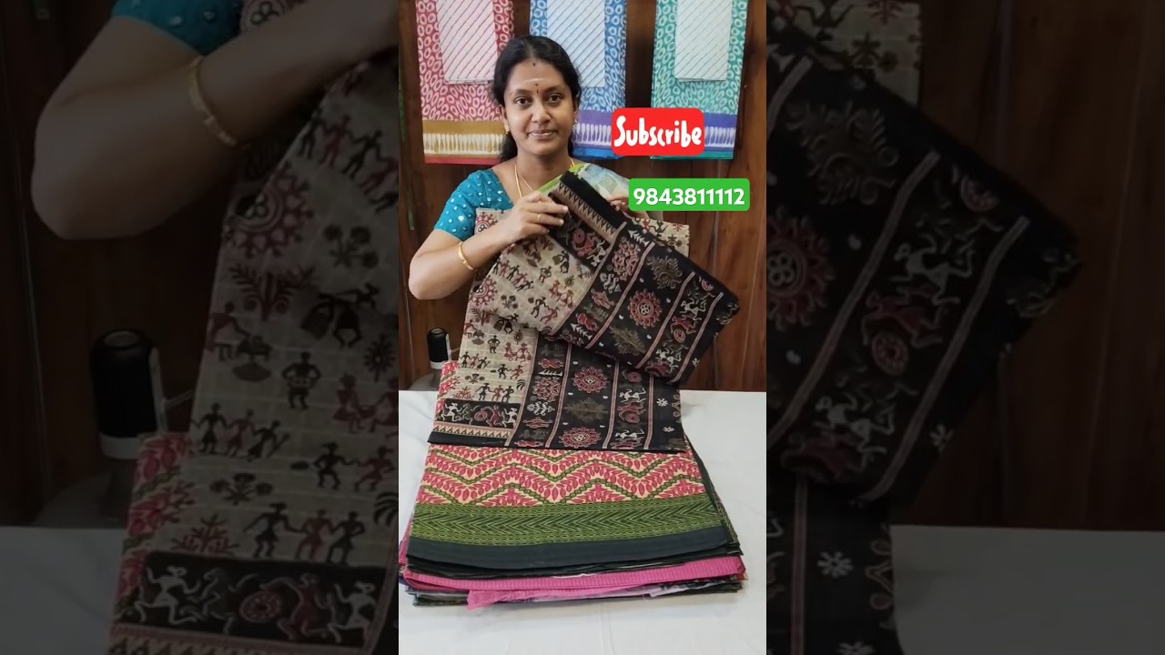 கோட்டா காட்டன் சாரீஸ்  || KOTA 100% PURE COTTON #saree #shorts