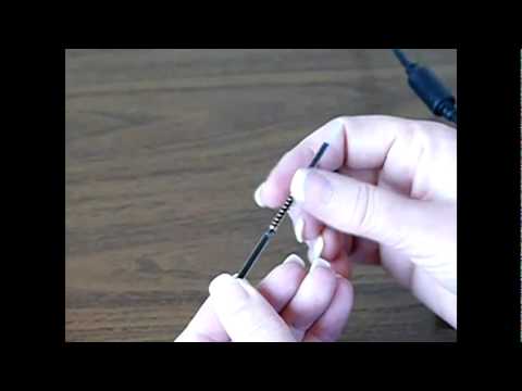 Assembling KNK Test Pen