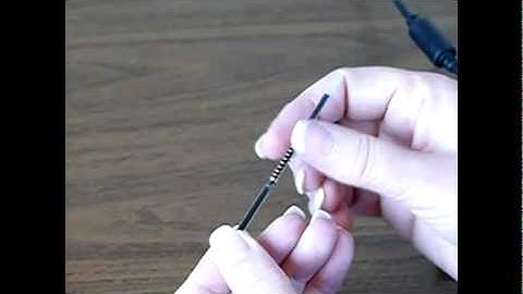Assembling KNK Test Pen