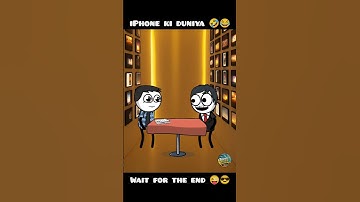 IPhone Ki Duniya...!!! 🤣😂 #shorts #youtubeshorts #2danimation #iphone #iphonevsandroid #android