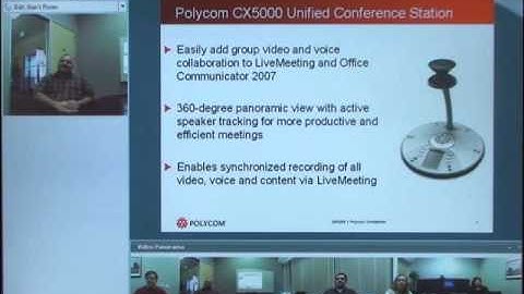 Polycom CX5000 Unified Video Conferencing Station for Microsoft® Lync™ 2010