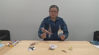 りんぺい先生の作って遊んでサイエンス おもしろい形のコマ