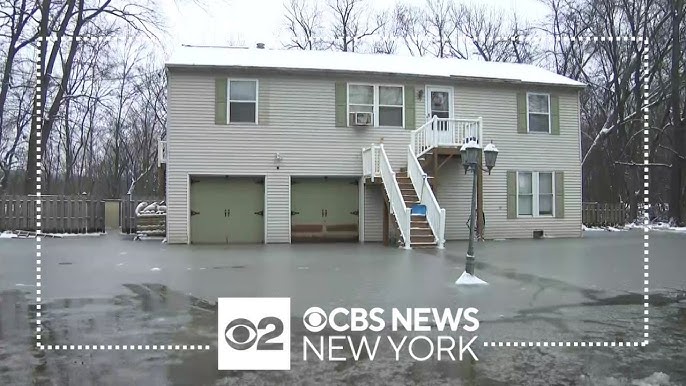 New Jersey Neighborhoods Freeze Over After Flooding Last Week