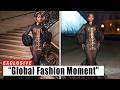 Olandria Turns Heads at Paris Louvre Fundraiser — Couture Look Goes Viral