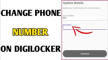 How To Change Phone Number On Digilocker // Digilocker Phone Number Change option Not Showing