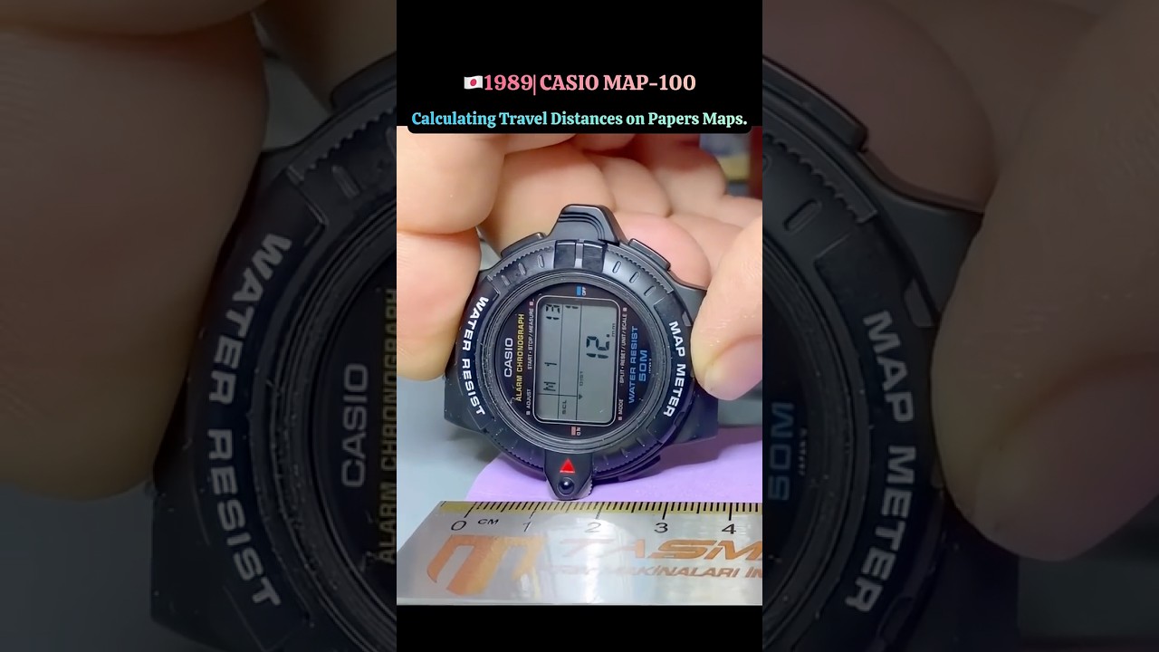 🇯🇵1989 | CASIO MAP-100 !!#casio #90s #80s #watch#short