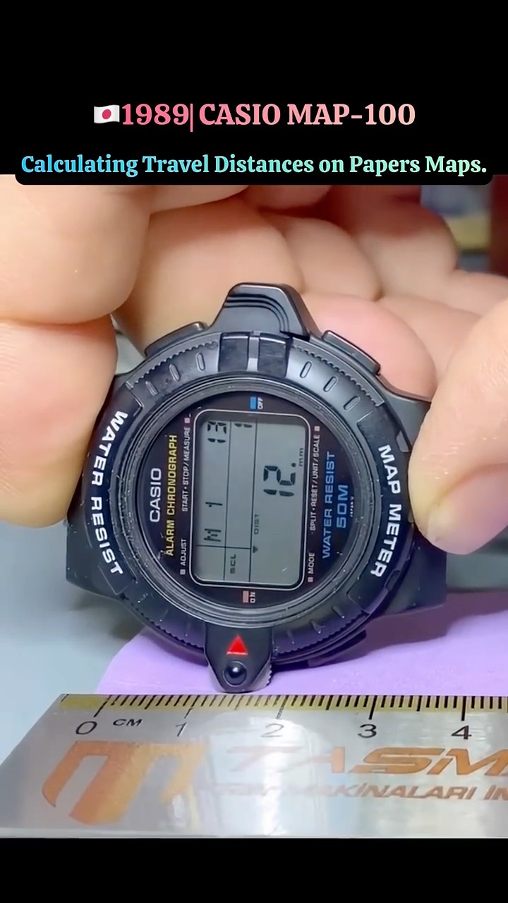 🇯🇵1989 | CASIO MAP-100 !!#casio #90s #80s #watch#short