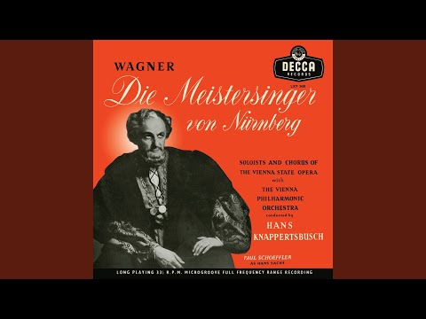 Wagner: Die Meistersinger von Nürnberg, WWV 96 / Act 1 - "Zu einer Freiung" bekijken op YouTube Wagner: Die Meistersinger von Nürnberg, WWV 96 / Act 1 - "Zu einer Freiung" bekijken op YouTube