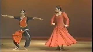 FLAMENCO NATYAM -1998 - La Conja & Rajika: "solea por bulerias"