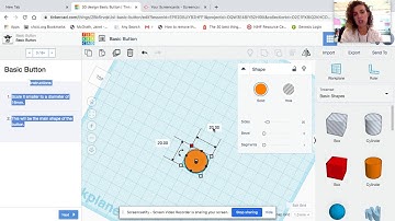 Tinkercad Lesson - Basic Button