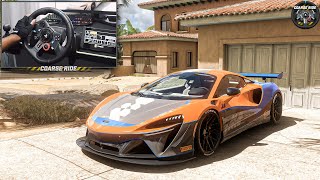 McLaren Artura | Forza Horizon 5 | Logitech g29 gameplay #fh5  #forzahorizon5 #steeringwheel