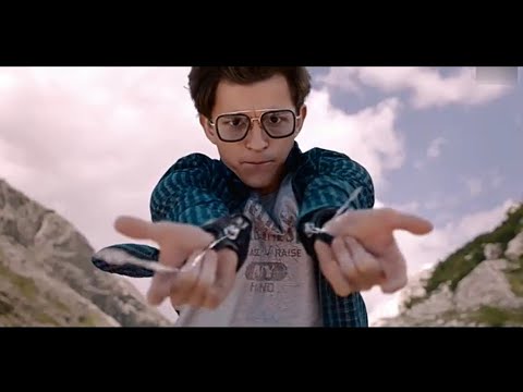 Peter Drone Strike scene - Spiderman Far From Home(2019)[320P]