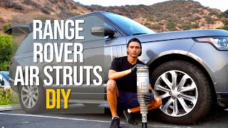 DIY: Air Strut Replacement on Range Rover L405 and Sport L494 2013-2021 (Complete Guide)