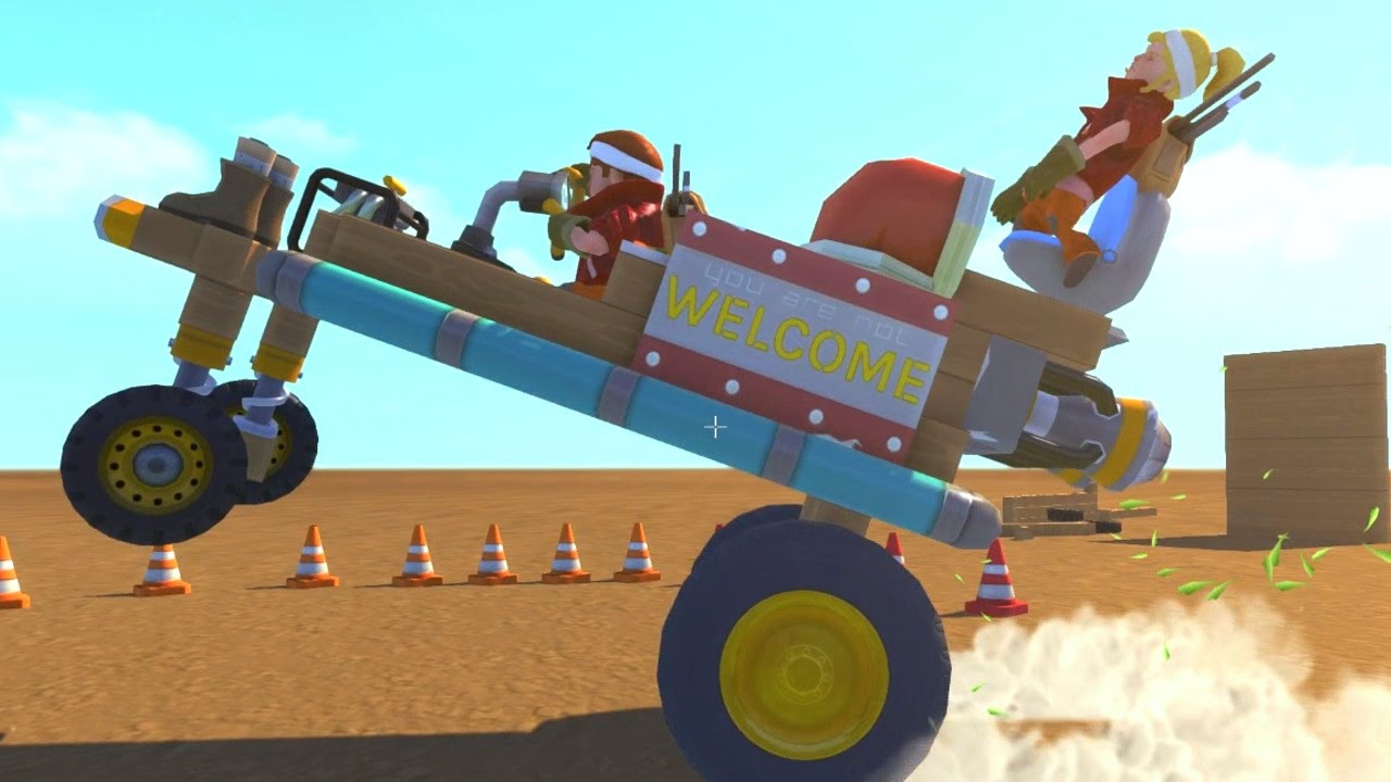 RACE OBSTAKELS CHALLENGE! (Scrap Mechanic)