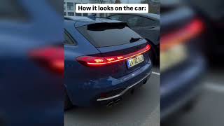 Animated OLED rear lights for the AUDI A5 B10 VAG-UPGRADE.RU