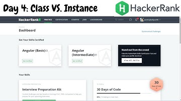 Day 4: Class VS. Instance | 30 days of code | Hackerrank | C/C++ Language | Hindi | Code With Pankaj