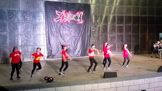 20150512 義守本部舞展(girl style+hip-hop+breaking+locki)
