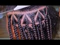 FULL DETAILED VIDEO: TRIANGLE PART KNOTLESS BOX BRAIDS| @Irene's Braids