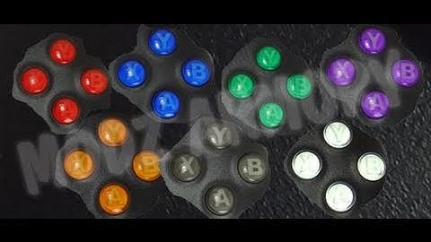 Colored Custom ABXY Buttons for Xbox 360 | Modz Armory