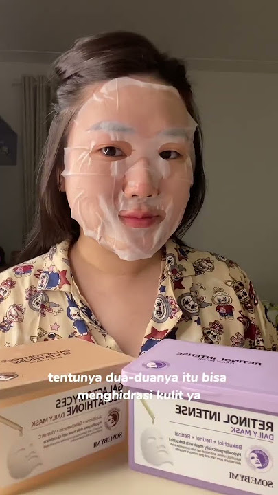 wajib stock sheet mask ini di rumah jadi cuma 7 ribuan per lembar 🥰 @SOMEBYMI ID @SOME BY MI