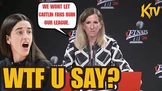 WTF Cathy Engelbert FIRES SHOTS at Caitlin Clark RIGHT BEFORE BEING FIRED!