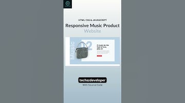 Responsive Music Website Using HTML CSS & JAVASCRIPT #html#htmltricks#programming#programmingtips#ai