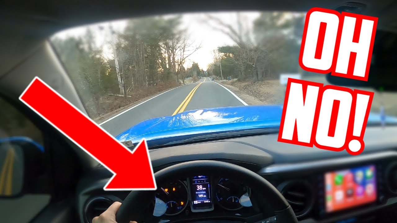 Toyota Tacoma 0-60 TEST (DO NOT DO THIS) - YouTube