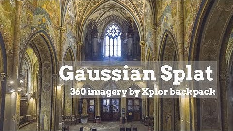 Inside a Prague Basilica in 3D | Reality Capture with Mosaic Xplor Mapping Backpack | Gaussian Splat