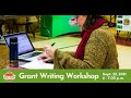 Grant writing workshop  fsig focus