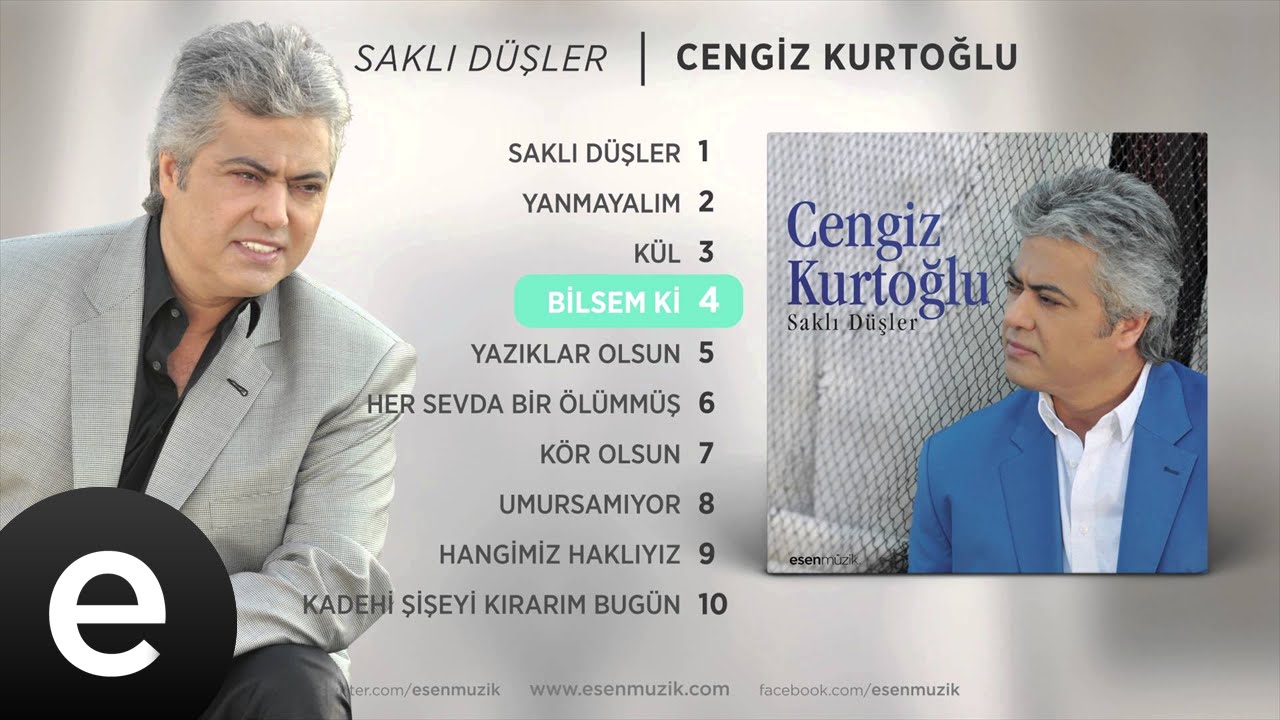 Watch Bilsem Ki (Cengiz Kurtoğlu) Official Audio #bilsemki #cengizkurtoğlu - Esen Müzik on YouTube Watch Bilsem Ki (Cengiz Kurtoğlu) Official Audio #bilsemki #cengizkurtoğlu - Esen Müzik on YouTube