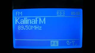 89,50 MHz - Kalina Krasnaya Moskva received in Germany