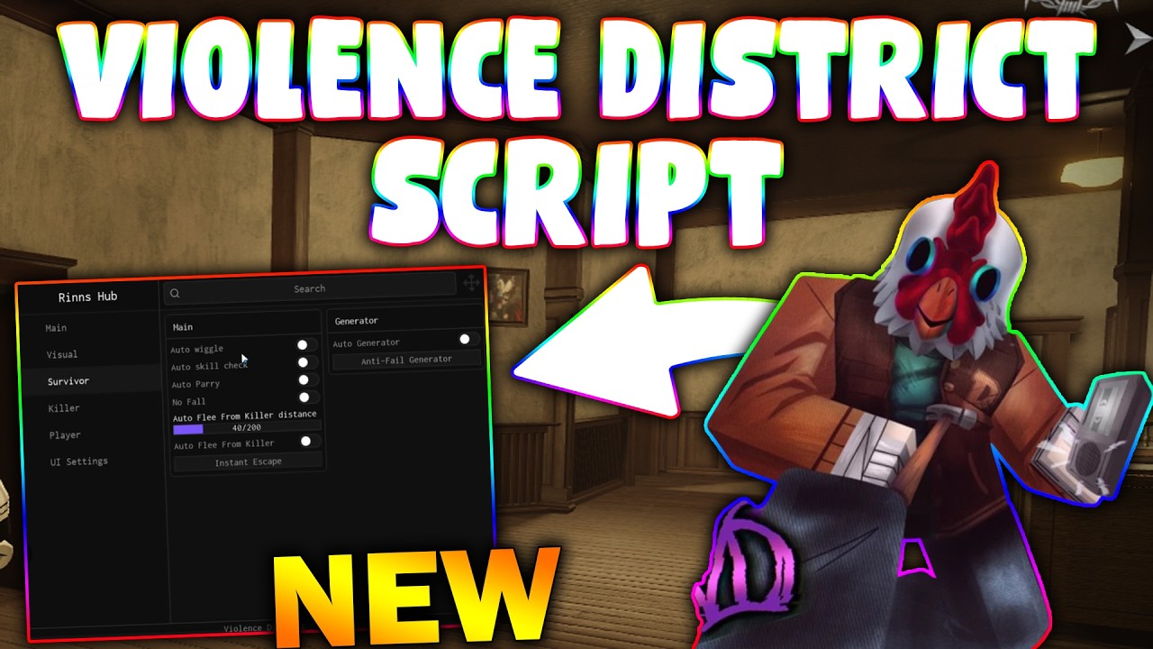 NEW Violence District Script PASTEBIN 2026 WALKSPEED ESP KILL 