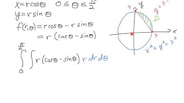 Multiple Integral in Polar Coordinates