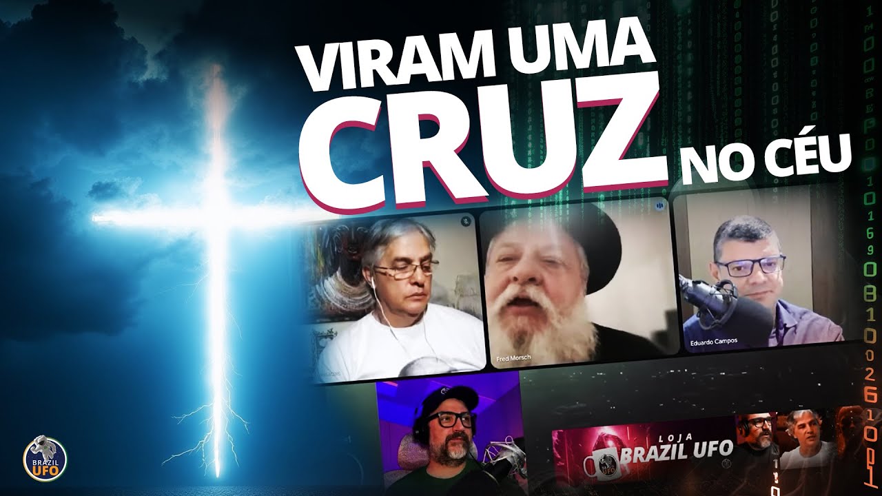 "APARECEU UM FORMATO PERFEITO DE CRUZ NO CÉU, BEM EM CIMA DA GENTE" - Cortes do Brazil UFO