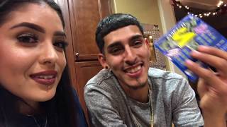 LOTTERY TICKET PRANK ON MY BROTHER / CHRISTMAS EVE VLOG