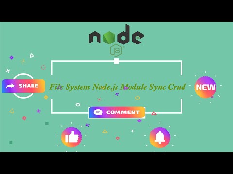 File System Module in Node.js || NodeJS Tutorial for Beginners in 2022